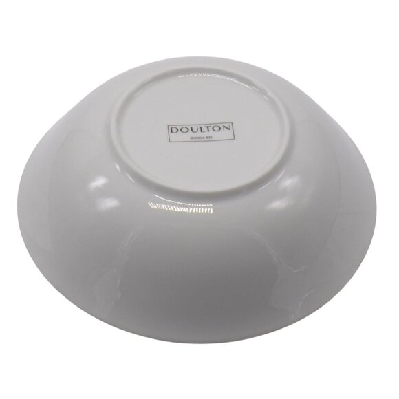 Royal Doulton Bruce Oldfield (Daily Mail) Blue & Gold Rim 2-Pasta Bowls 9.25" - Picture 7 of 8